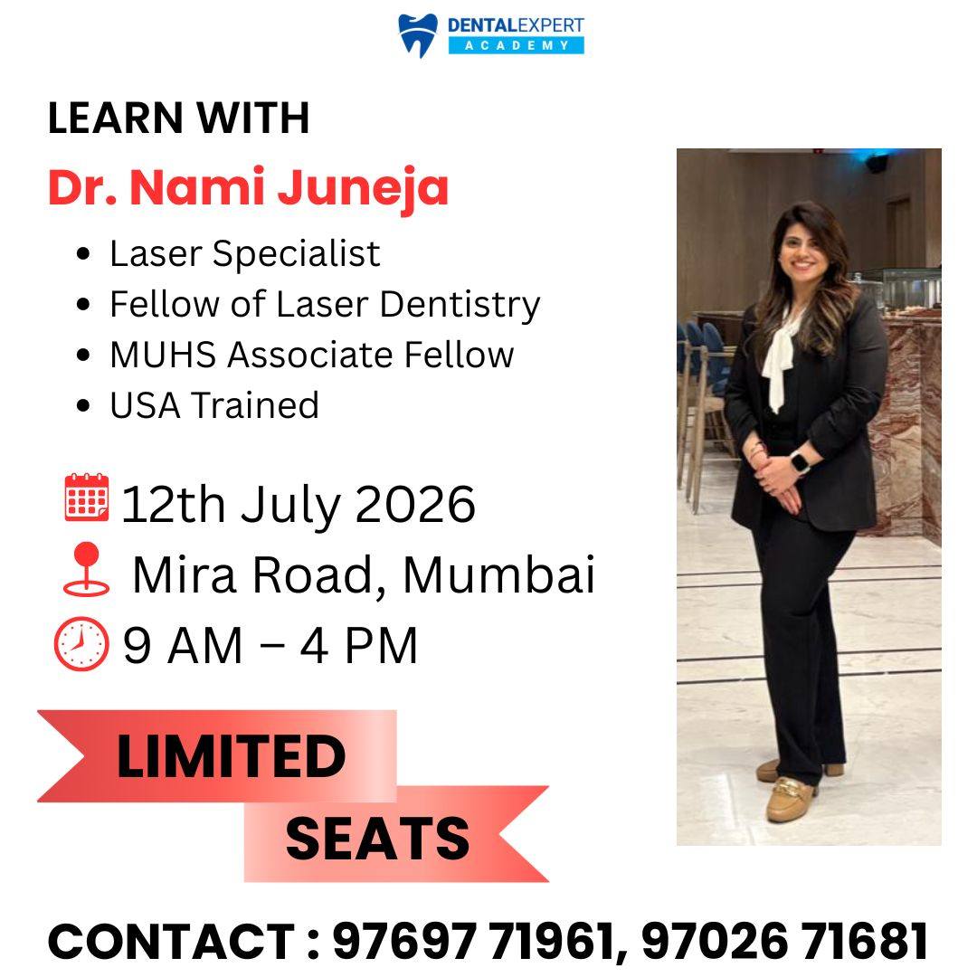 Laser Dentistry Hands-On Workshop with Dr. Nami Juneja