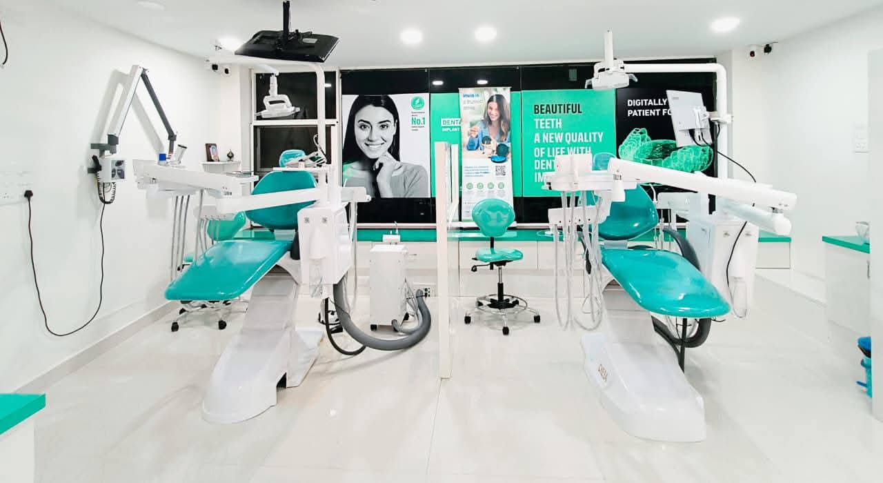 Dental Clinic for Sale — Miyapur (HMT Swarnapuri, JP Nagar), Hyderabad — 2 chairs, intraoral scanner, turnkey